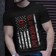 Fathers Day | All American Patriot Usa Dad | 4Th Of July Unisex T-Shirt Gifts for Him