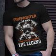 Firefighter The Man The Myth The Legend Unisex T-Shirt Gifts for Him