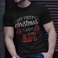 First Christmas As Afi New Grandpa Xmas Gift Gift For Mens Unisex T-Shirt Gifts for Him