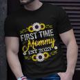 First Time Mommy Est 2023 Mom Pregnancy Announcement T-Shirt Gifts for Him