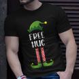 Free Hug Christmas Elf Buddy Matching Family Pajama T-shirt Gifts for Him