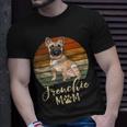 Frenchie Mom Retro French Bulldog Lover Gifts Dog Mama Gift For Womens Unisex T-Shirt Gifts for Him