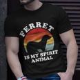 Frettchen Ist Mein Geist Tierliebhaber T-Shirt Geschenke für Ihn