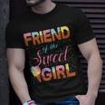 Friend Of The Sweet Girl Ice Cream Cone Popsicle Party Theme Unisex T-Shirt Gifts for Him