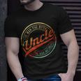 Funny Birthday Gifts For Uncle The Man Myth Bad Influence Gift For Mens Unisex T-Shirt Gifts for Him