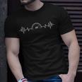 Funny Car Speedometer Auto Mechanic Guys Heartbeat Gift Unisex T-Shirt Gifts for Him