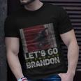 Funny Lets Go Brandon Falling Biden Ugly Christmas Sweater Unisex T-Shirt Gifts for Him