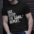 Funny Mechanic For Men Dad Auto Garage Automobile Car Lover Unisex T-Shirt Gifts for Him