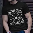 Funny Mechanic For Men Dad Car Auto Diesel Automobile Garage Unisex T-Shirt Gifts for Him
