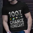 Funny Meteorology Gift For Weather Enthusiasts Cool Weatherman Gift Unisex T-Shirt Gifts for Him