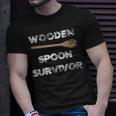 Funny Spoon Survivor I Survived The Wooden Spoon Unisex T-Shirt Gifts for Him