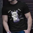 Gamer Cat Pow Pow Gaming Zocken Nerd Lustig Kawaii Zocker T-Shirt Geschenke für Ihn