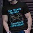 Gamer Videospiele Konsole Ps5 Gaming Geburtstag Zocken T-Shirt Geschenke für Ihn