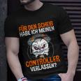 Gamer Zocker Controller Lustiges Gaming Zocken Games Spruch T-Shirt Geschenke für Ihn