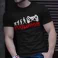 Gaming Zocken Konsole Evolution Gamer Geschenk T-Shirt Geschenke für Ihn