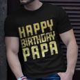 Geburtstag Papa Happy Birthday Geschenk T-Shirt Geschenke für Ihn