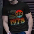 Geburtstags-Legendär Seit Januar 1978 T-Shirt Geschenke für Ihn