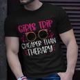 Girls Trip Cheaper Than A Therapy Bachelorette Party T-shirt Gifts for Him