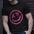 Graffiti Happy Face Smile Unisex T-Shirt Gifts for Him