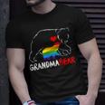 Grandma Bear Proud Mom Mama Rainbow Lgbt Pride Mother Day Unisex T-Shirt Gifts for Him