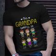 This Grandpa Belongs To Personalized Grandpa T-shirt Gifts for Him