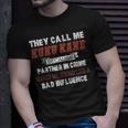 Grandpa Kuku Kane Partner In Crime Fathers Day Gift For Mens Unisex T-Shirt Gifts for Him