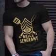 Grilling Bbq Meat Dad Grandpa Grill Sergeant Vintage T-Shirt Gifts for Him