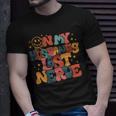 Groovy On My Husbands Last Nerve On Back Funny Unisex T-Shirt Gifts for Him