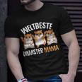 Hamster Mama Goldhamster Damen Mädchen T-Shirt Geschenke für Ihn