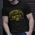 Happiness Is Being A Noni Mothers Day Gift Grandma Women Unisex T-Shirt Gifts for Him