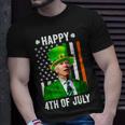 Happy 4Th Of July Joe Biden St Patricks Day Leprechaun Hat V2 T-shirt Gifts for Him