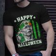 Happy Halloween Joe Biden St Patricks Day Leprechaun Hat T-Shirt Gifts for Him