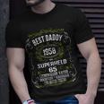 Herren 65 Geburtstag Mann Geschenk Best Daddy Papa Vater 1958 T-Shirt Geschenke für Ihn