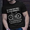 Herren E-Bike Rentner Fahrrad Ebike Elektrofahrrad Spruch T-Shirt Geschenke für Ihn