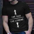 Herren The Man The Legend Humor Lustig Sarkastisch T-Shirt Geschenke für Ihn