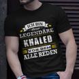 Herren Name Khaled Vorname Namensgeschenke Namenstag T-Shirt Geschenke für Ihn