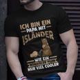 Herren Pferd Isländer Papa Vater Vatertag Reiter T-Shirt Geschenke für Ihn