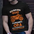 Herren Quad Opa Quad Fahrer Offroad T-Shirt Geschenke für Ihn