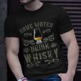 Herren Save Water Drink Whisky T-Shirt, Islay Single Malt Motiv Geschenke für Ihn