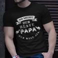 Herren So Sieht Der Beste Papa Der Welt Aus Geschenk Vatertag T-Shirt Geschenke für Ihn