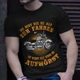 Herren T-Shirt Biker Spruch für Motorradfahrer im Ruhestand Geschenke für Ihn