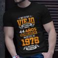 Herren T-Shirt zum 44. Geburtstag Spanisch, Papa 2020 Edition Geschenke für Ihn