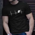 Herzschlag EKG Puls Ratte T-Shirt, Für Rattenbesitzer & -liebhaber Geschenke für Ihn