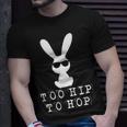 Too Hip To Hop Osterhase Ostersonntag Osterfest Osterei T-Shirt Geschenke für Ihn
