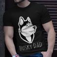 Husky Dad Dog Gift Husky Lovers “Best Friends For Life” Unisex T-Shirt Gifts for Him
