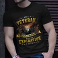 I Am A Veteran My Oath Of Enlistment Has No Expiration Date V2 Unisex T-Shirt Gifts for Him