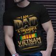 I Am Dad A Grandpa And A Vietnam Veteran Army Soldier Gift Gift For Mens Unisex T-Shirt Gifts for Him