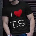 I Heart Ts Unisex T-Shirt Gifts for Him