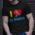 I Love My Nephew Autism Aunt Uncle Unisex T-Shirt Gifts for Him