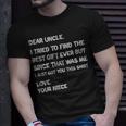 I Tried To Find The Best Funny Uncle Mens Unisex T-Shirt Gifts for Him